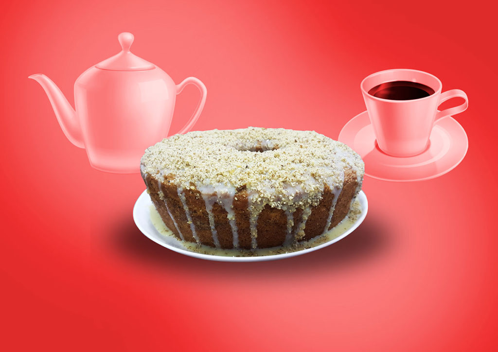 Fabrica de Bolo Vó Alzira - Carapicuiba - Nosso delicioso bolo de Natal,  feito com bolo de nozes e coberto com uma generosa camada de calda de leite  condensado e frutas cristalizadas !