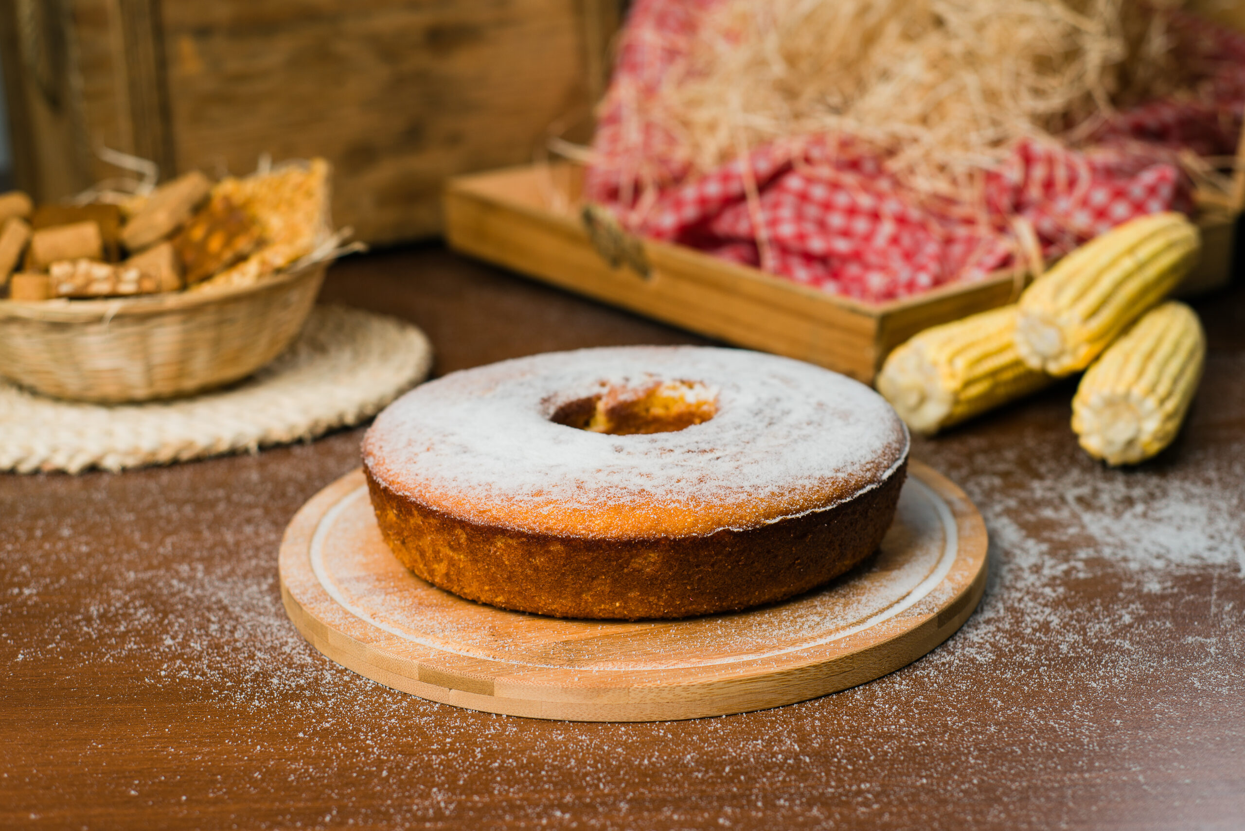 Bolo de Milho Sem Leite - Comidinhas do Chef